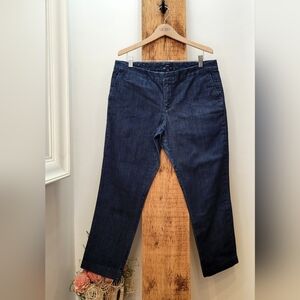 GAP Dark Blue Straight Leg Women's Jeans